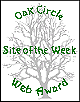 Oak Circle Site of the Week Award